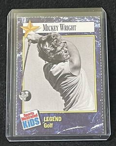 MICKEY WRIGHT 1992 Sports Illustrated for Kids SI Card #107 Golf LEGEND