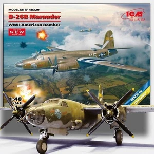 ICM 1/48 B-26B MARAUDER BOMBER KIT NO 48320 - Picture 1 of 8