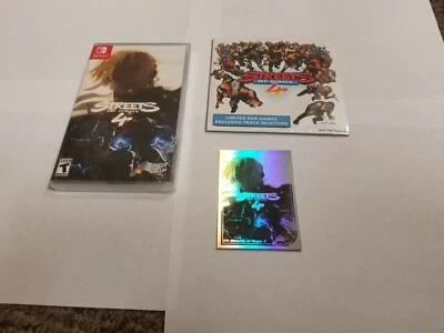  STREETS OF RAGE 4 with sound track limited run nintendo switch new - Image 1 of 2