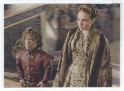 Game of Thrones Valyrian Steel 3-D LENTICULAR Insert L12 / SANSA & TYRION - Image 1 of 2
