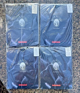 Set 4 Sheer Delight Silk Sensation exquisite Strumpfwaren cremefarben Gr. 3 Plus marineblau #8 - Bild 1 von 5