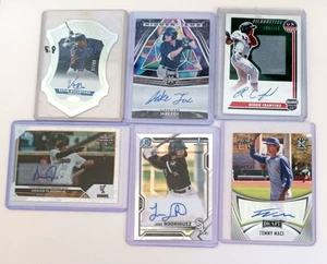 MLB Top Rookie Prospects Auto Set - Picture 1 of 2