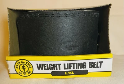 Cinturón de levantamiento de pesas Gold's Gym talla L/XL 34”-42” - nuevo en caja Foto 1 de 4