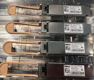 4xDELL EMC 014NV5 Q28-100G-SR4-G2 100GBASE SR4 AFBR-89CTDZ-FT1 850nm Transceiver - Picture 1 of 1