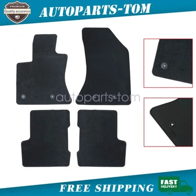 For 2015-2020 Jeep Renegade Front & Rear Floor Mats Carpet Waterproof 4PCS — 第 1/4 张图片