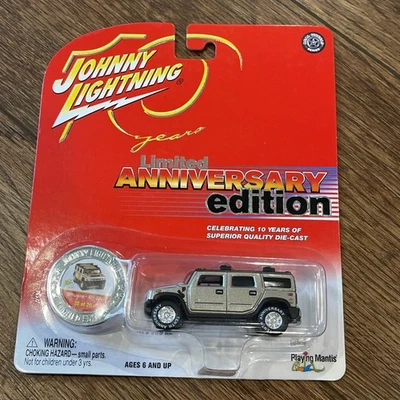 Johhny Lightning Limited 10th Anniversary Edition '03 Hummer H2 SUV #20-Mail In - Image 1 of 4