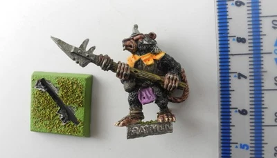 SKAVEN STORMVERMIN Metal C47 Chaos Ratmen Army Painted Warhammer 1980s 16 - Image 1 of 2