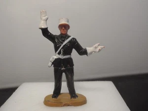 Starlux plastic  French Paris Police or Gendarm in Kepi Blanc ca 1960 - Picture 1 of 3