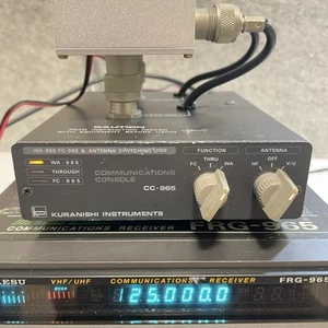 Kuranishi CC-965 Communications Console for YAESU FRG-965 (FRG-9600) - Afbeelding 1 van 9