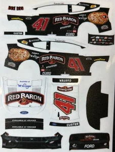 Calcomanías personalizadas 2025 Cole Custer #41 Red Baron escala 1/64 NASCAR pelar y pegar - Imagen 1 de 1