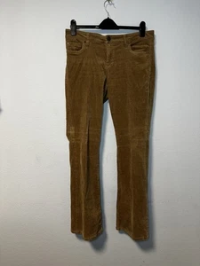 Kut From The Kloth FARRAH Corduroy Pants Stretch Brown Low-Rise Skinny size 10 - Picture 1 of 13