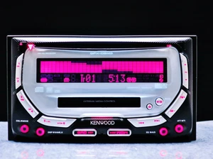 KENWOOD DPX-05MD Car Audio 2DIN CD MD player Lens has been cleaned Working JP - Picture 1 of 3
