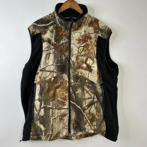 Gilet mimetico da collezione Scent Shield Bone uomo rotto mimetico foderato in pile taglia XL - Foto 1 di 15