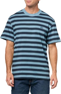 Camiseta de calce clásico a rayas de peso medio Lacoste para hombre - Imagen 1 de 6
