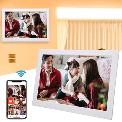 WiFi Digital Photo Frame Digital Photo Album Smart Brightness And Sleep Mode - Image 1 of 4