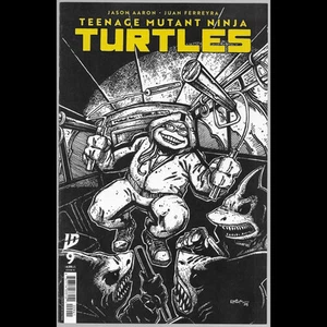 Teenage Mutant Ninja Turtles 2024 #9 Eastman 1:10 B&W Variant - Imagen 1 de 1