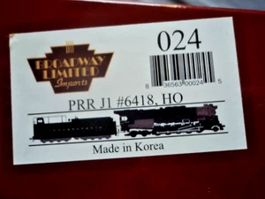 Broadway Limited Paragon HO Scale PRR J1 2-10-4 #6418 - Picture 1 of 12