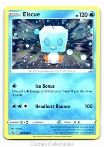Eiscue Holo SWSH128 - SWSH Black Star Promo - Pokemon Card - Near Mint - Foto 1 di 2