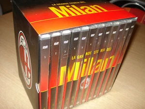 12 DVD BOX BOX THE GREAT HISTORY OF MILAN NEW AC FOOTBALL RIVERA CHAMPIONS - Picture 1 of 1