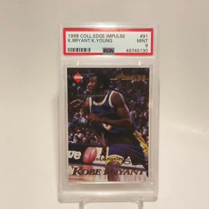 1998 Collectors Edge Impulse Kobe Bryant Gold Foil PSA 9 Lakers Low Pop-13 #91 - Picture 1 of 4