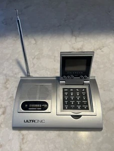 Ultronic T524B Desktop AM/FM Radio w/Calendar Clock WORKING READ FAST SHIP - Picture 1 of 5