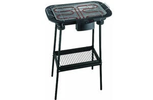 BARBECUE BRACE GRIGLIA PIASTRA ELETTRICA CON PIEDISTALLO 2000W - Foto 1 di 5