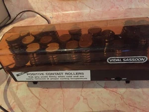 Rodillos de contacto positivo Vidal Sassoon con clips rizadores de peluquería rodillo caliente - Imagen 1 de 8