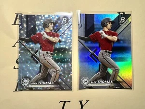 Alek Thomas 2 2019 Bowman Platinum Top Prospects Arizona Diamondbacks #TOP-96 - Picture 1 of 2