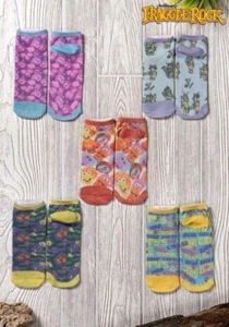 5er Pack Fraggle Rock tief geschnittene Socken für Erwachsene - Bild 1 von 8