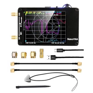 50 KHz-1,5 GHz NanoVNA-H Vektor Netzwerk Antenne Analysator MF HF VHF UHF bloßes Metall - Bild 1 von 8
