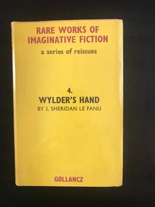 Wylder's Hand by J. Sherian LeFanu -1963- Re-issue Edition, Vintage H/C Book DJ - Picture 1 of 12