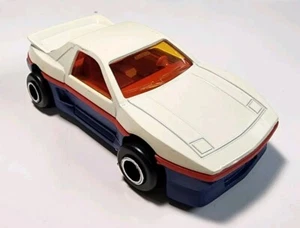 Vintage Majorette #206 White Pontiac Fiero 1/55 Diecast/Plastic France - Picture 1 of 10