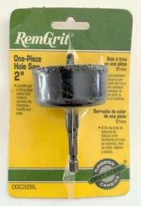 NUEVO NUEVO EN PAQUETE REMGRIT 2" CARBURO GRANO BORDE ARBOLADO AGUJERO SIERRA OGC32BL EE. UU. - Imagen 1 de 3