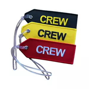 Crew / Do Not Remove From Aircraft Luggage Tag | Small | Aviamart - Picture 1 of 13