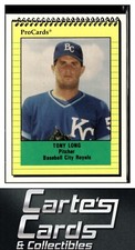 Tony Long 1991 ProCards #1396  Baseball City Royals