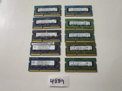 Samsung+Others 10x2Gb=20Gb PC3-10600 1333Mhz DDR3 SODIMM Laptop Memory RAM (4889 - Image 1 of 2