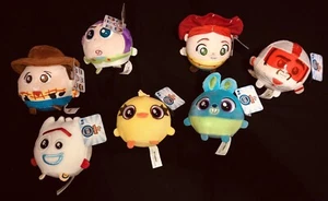 Disney Toy Story 4 Plush Stuffed Toy NWT Squish Squeezamals - Set of 7 - Picture 1 of 2