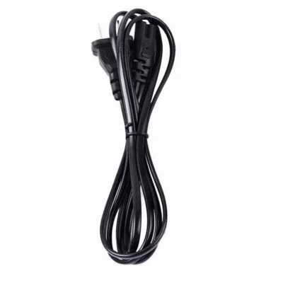 2pin IEC320 C7 Power Extension Cord For Dell Laptop Charger Canon Epson Printer  - Image 1 of 4