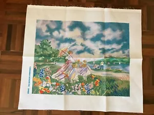 Candamar diseños gran punto de cruz tela aida familia victoriana verano lago paisaje - Imagen 1 de 7