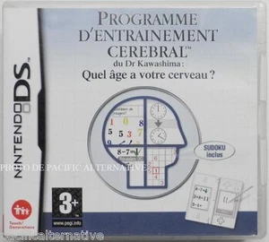 jeu PROGRAMME D'ENTRAINEMENT CEREBRAL nintendo DS francais game juego COMPLET - Imagen 1 de 1
