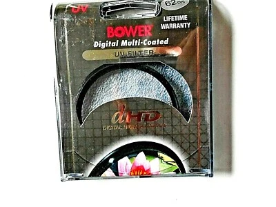 Bower 62mm Digital HD Multi-coated UV Filter No. FUC62 - Image 1 of 2