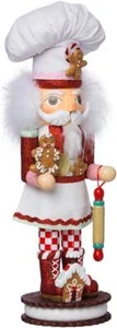 Kurt Adler HA0325 - Gingerbread "Chefkoch" Nussknacker, Größe 15" (38 cm) - Bild 1 von 4