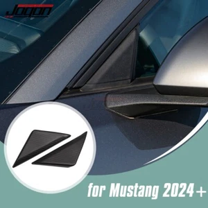 Borde de ventana de cuarto delantero de carbono mate para Ford Mustang S650 GT Dark Horse 2024+ - Imagen 1 de 12