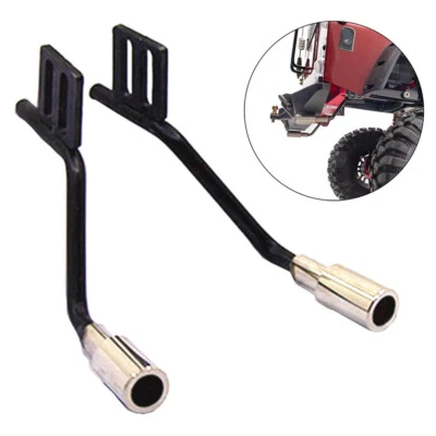 2 Stück Auspuffrohr passend für SCX10 TRX 4 1/10 Crawler RC Crawler Autoteile - Bild 1 von 4