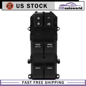 Front Driver Side Power Window Switch Fits 2008-2012 Honda Accord LX Sedan - Picture 1 of 17