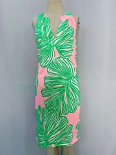Lilly Pulitzer Dress Ross Shift "Who Let the Fronds Out" Różowy, zielony, M, L, XL