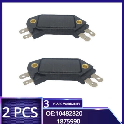 Módulo de control de encendido HEI de 4 pines para GM Chevy 1974-1988 2 piezas Foto 1 de 4