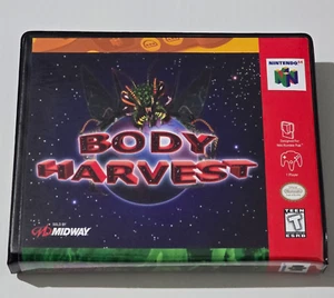 Body Harvest CASE ONLY Nintendo 64 N64 Box ANY 4+ 20% OFF A+ QUALITY - Picture 1 of 5