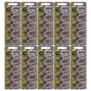 50 Maxell CR1620 1620 Lithium 3V Batteries New Hologram Package - Picture 1 of 2