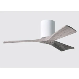 Matthews Fan Irene-H 3-Bld 42" Flush Paddle Fan, White/Barn - IR3H-WH-BW-42 - Picture 1 of 1